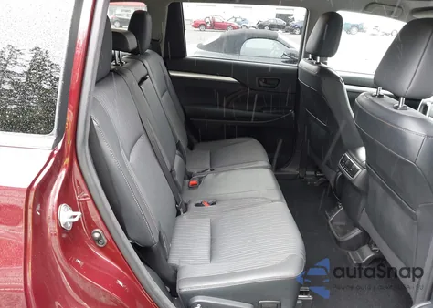 2015 Toyota Highlander Le/Le Plus from USA, damaged, VIN 5TDBKRFH8FS087947